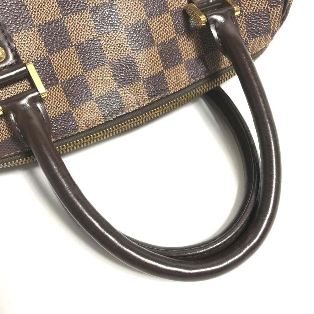 LOUIS VUITTON Authentic Brown Damier Canvas Boston Bag - Picture 5 of 11